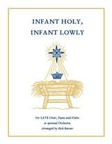 Infant Holy, Infant Lowly SATB choral sheet music cover